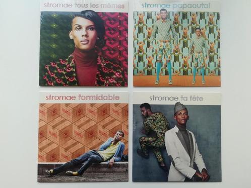 Setje van vier Stromae singles (nieuw), CD & DVD, Vinyles Singles, Neuf, dans son emballage, Single, Hip-hop et Rap, 7 pouces