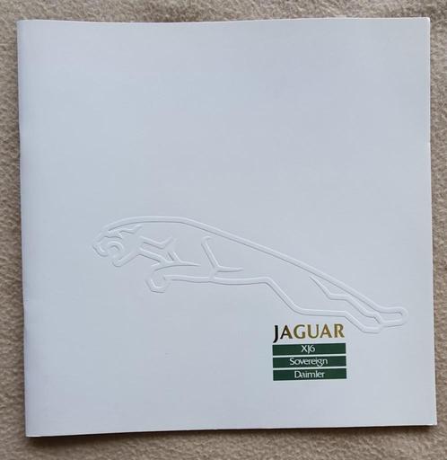 Jaguar XJ6 - Sovereign - Daimler 1987/1988 Dutch brochure, Boeken, Auto's | Folders en Tijdschriften, Gelezen, Algemeen, Verzenden
