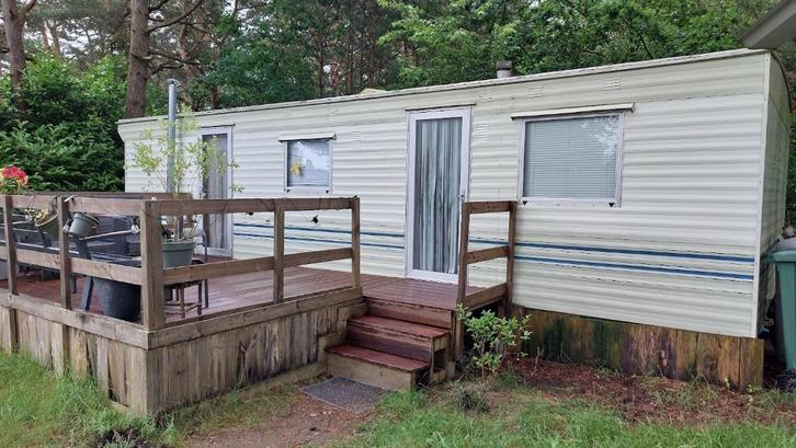 Stacaravan op prachtige locatie in Balen (GT Keiheuvel), Caravans en Kamperen, Stacaravans, tot en met 6, Ophalen