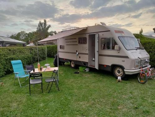 oldtimer mobilhome 1987, Caravans en Kamperen, Mobilhomes, Particulier, Integraal, tot en met 3, Overige merken, Diesel, 6 tot 7 meter