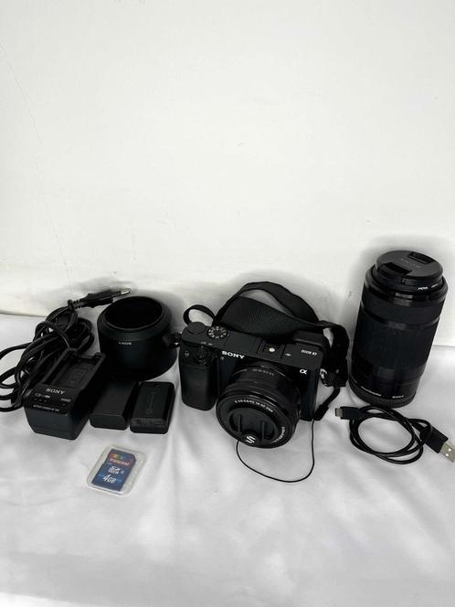 Sony Alpha 6000 met lenzen van 16-50 mm en 55-210 mm, Audio, Tv en Foto, Fotocamera's Digitaal, Zo goed als nieuw, Sony, Ophalen of Verzenden