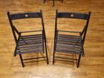 Ikea FRÖSVI vouwstoelen, Ophalen, Gebruikt, Twee, Zwart