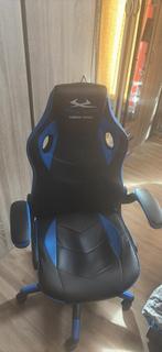 Chaise Gaming, Huis en Inrichting, Bureaustoelen, Blauw, Ophalen of Verzenden, Zo goed als nieuw, Gaming bureaustoel