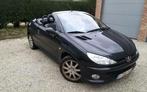 Peugeot 206 cabrio, Auto's, Peugeot, 4 zetels, Zwart, Cabriolet, Zwart