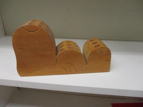 „SNOOPY” HOUTEN PENNENHOUDER, Verzamelen, Pennenverzamelingen, Gebruikt, Overige typen, Overige merken, Ophalen