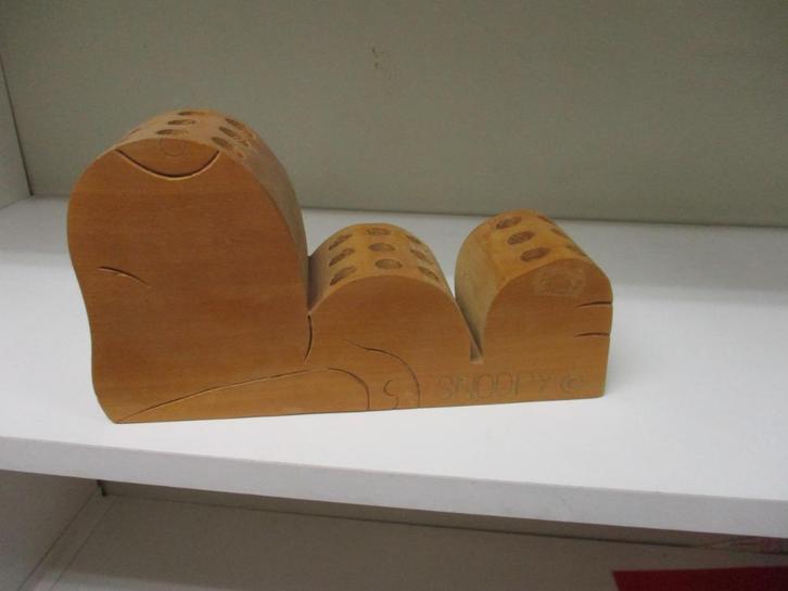 „SNOOPY” HOUTEN PENNENHOUDER, Verzamelen, Pennenverzamelingen, Gebruikt, Overige typen, Overige merken, Ophalen