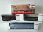 Set van 4 Marklin-goederenwagens, Hobby en Vrije tijd, Ophalen of Verzenden, Zo goed als nieuw, Wagon, Märklin