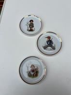 3 bordjes hummel, Ophalen of Verzenden