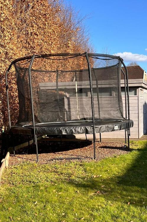 Trampoline Salta Premium black 3.66 m, Kinderen en Baby's, Speelgoed | Buiten | Trampolines, Zo goed als nieuw, Ophalen