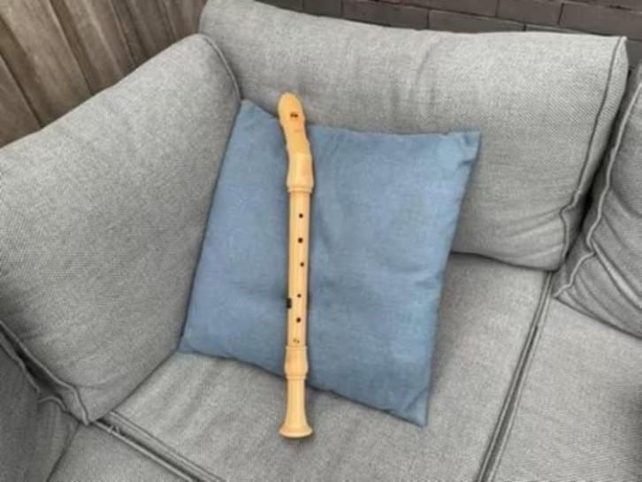 Moeck Rondo 2450 Knicktenor, Muziek en Instrumenten, Blaasinstrumenten | Blokfluiten, Zo goed als nieuw, Tenor, Met koffer, hoes of etui