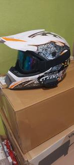 A vendre casque cross avec intercom Bluetooth et lunettes, Ophalen