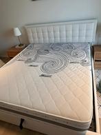 Bed met box met matras + Led 180cm bij 200cm, Ophalen of Verzenden, Zo goed als nieuw