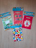 Nieuw partybags  4x 10 stuks nog in de verpakking, Ophalen of Verzenden, Nieuw, Feestartikel