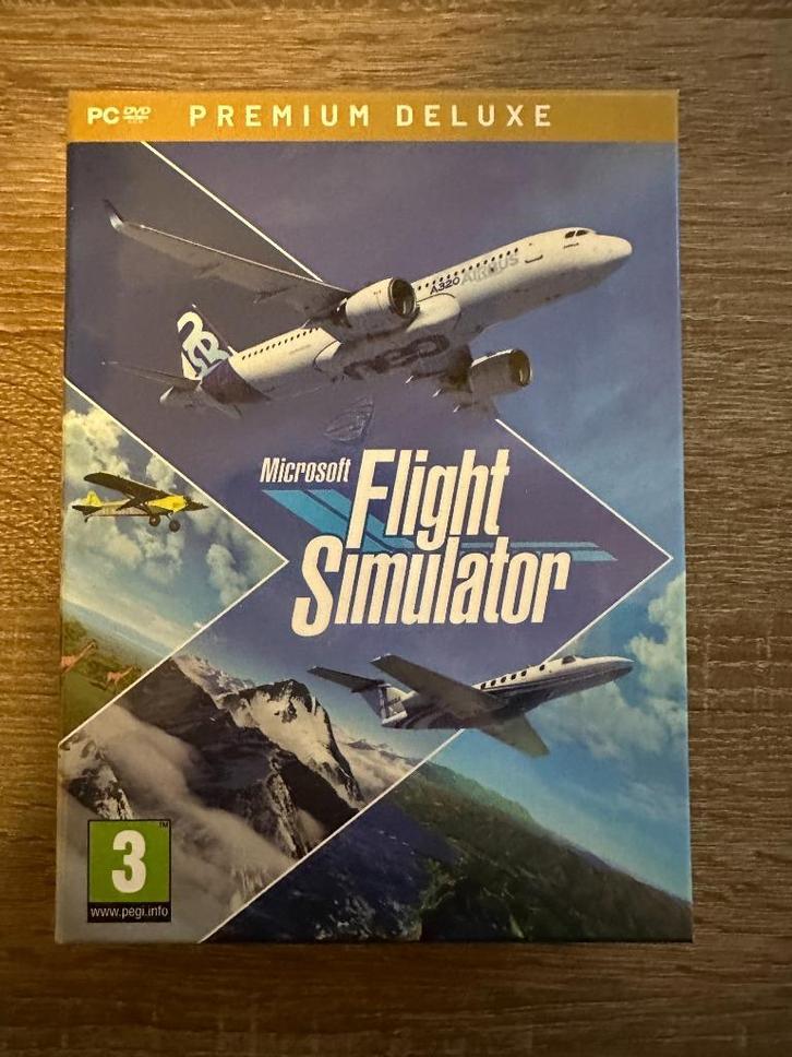 Microsoft Flight Simulator 2020 Premium Deluxe (Sealed), Games en Spelcomputers, Games | Pc, Nieuw, Simulatie, 1 speler, Vanaf 3 jaar