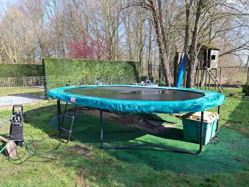 BERG Grand Champion Trampoline - 520 x 350 cm Ovaal + Safety, Sport en Fitness, Overige Sport en Fitness, Gebruikt, Ophalen