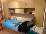 Bed met kasten en extra bedlade, Huis en Inrichting, Slaapkamer | Complete slaapkamers, Ophalen, Zo goed als nieuw