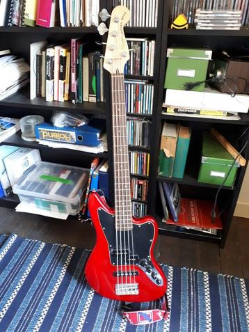 Basgitaar Squier Jaguar, Musique & Instruments, Instruments à corde | Guitares | Basses, Enlèvement, Comme neuf