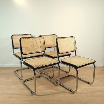 Ensemble vintage de 4 chaises Cesca Thonet, Enlèvement, Utilisé, Bois