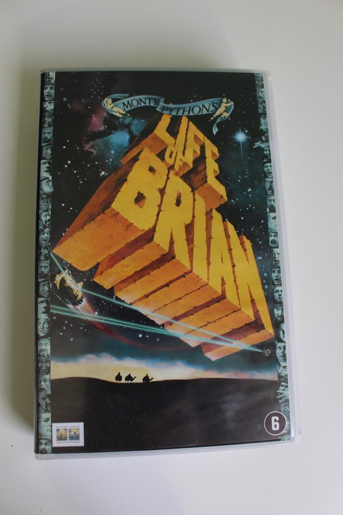 VHS speelfilm "Monty Python The Life of Brian", Cd's en Dvd's, VHS | Film, Zo goed als nieuw, Komedie, Vanaf 6 jaar, Ophalen of Verzenden