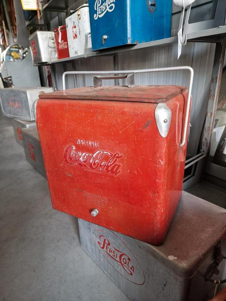 Coca-Cola cooler  usa, Verzamelen, Merken en Reclamevoorwerpen, Gebruikt, Gebruiksvoorwerp, Ophalen