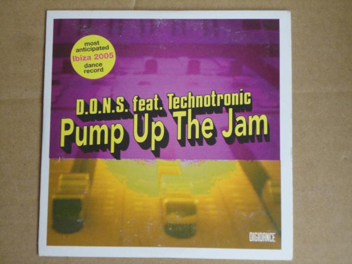 CD  - D.O.N.S. Feat. Technotronic – Pump Up The Jam, Cd's en Dvd's, Cd's | Dance en House, Verzenden