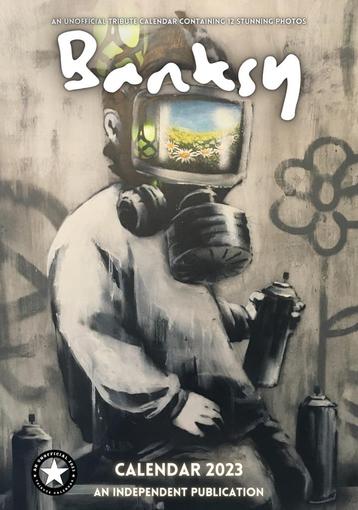 Banksy kalender 2023 beschikbaar voor biedingen