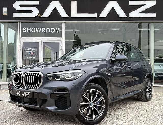 BMW X5 PHEV 3.0A xDrive45e _PACK M_PANO_TVA21%_CUIR, Auto's, BMW, Bedrijf, X5, 4x4, ABS, Adaptive Cruise Control, Airbags, Airconditioning