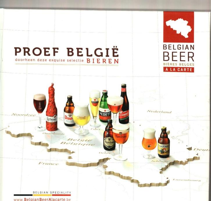 Proef België doorheen deze exquise selectie bieren erik, Boeken, Kookboeken, Zo goed als nieuw, Ophalen of Verzenden