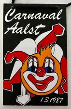 Aalst Oilsjt Carnaval Medaille Stad 1987 plastiek, Ophalen, Zo goed als nieuw