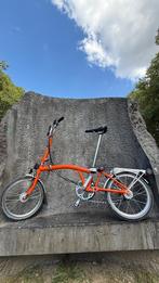 Brompton oranje H6R m LED-naafverlichting 6 versnellingen, Fietsen en Brommers, Ophalen, Brompton, 14 tot 16 inch, Versnellingen