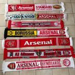 Lot Arsenal FC sjaals (14 stuks) voor verzamelaars, Verzenden, Gebruikt, Vaantje of Sjaal