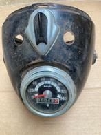 koplamp met KM teller voor oude moto oldtimer, Motoren, Ophalen of Verzenden