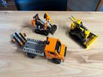 lego technick bouwvoertuigen., Verzenden, Gebruikt, Complete set, Lego