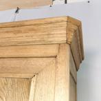 Hoge antieke Franse Louis Philippe linnenkast eik, Antiek en Kunst, Antiek | Meubels | Kasten, Ophalen