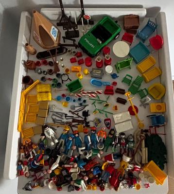 groot lot vintage Playmobil (200 stuks) beschikbaar voor biedingen