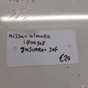 Nissan Almera Gasverenset achterklep beschikbaar voor biedingen