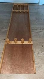 Sjoelbak inclusief 20 schijven, Ophalen, Gebruikt