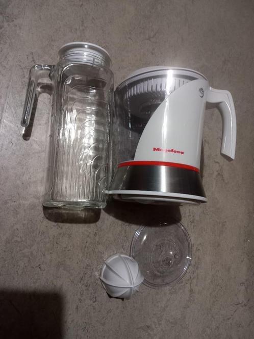 MAGEFESA - MEYER sapcentrifuge + 1 glazen kan 1L, Elektronische apparatuur, Juicers, Nieuw, Sapcentrifuge, Elektrisch, Ophalen