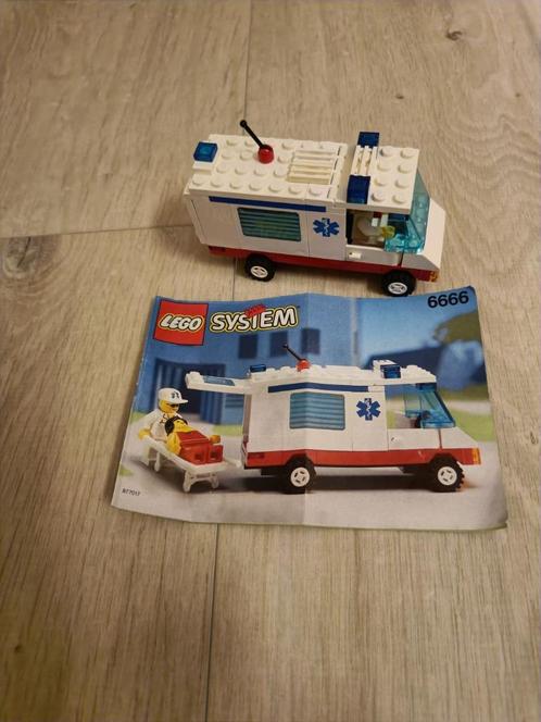 Ambulance LEGO vintage, Enfants & Bébés, Jouets | Duplo & Lego, Utilisé, Lego, Ensemble complet, Enlèvement ou Envoi