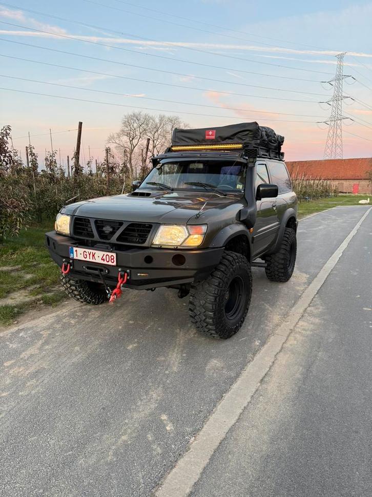 Nissan patrol y61 2.8, Auto's, Bestelwagens en Lichte vracht, Particulier, Nissan, Diesel, Handgeschakeld, Ophalen