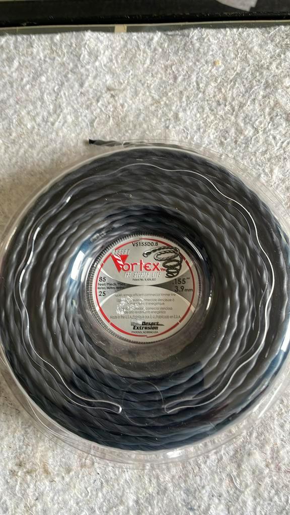 Vortex maaidraad topkwaliteit 3,9mmx 25m rol, Tuin en Terras, Grastrimmers, Zo goed als nieuw, Ophalen