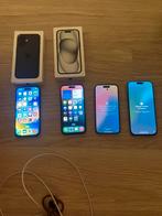 Lot luxe iphone s, Ophalen, Zo goed als nieuw, Zwart, IPhone 15