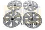 Ford Wieldoppen set 16'' zilver (set 4 stuks) (design M) Ori, -, Verzenden, -, Nieuw