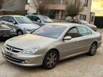 Peugeot 607 2.2 HDi 2006 manueel EURO 4 zeer proper, Autos, Peugeot, Cuir, Argent ou Gris, Achat, Entreprise