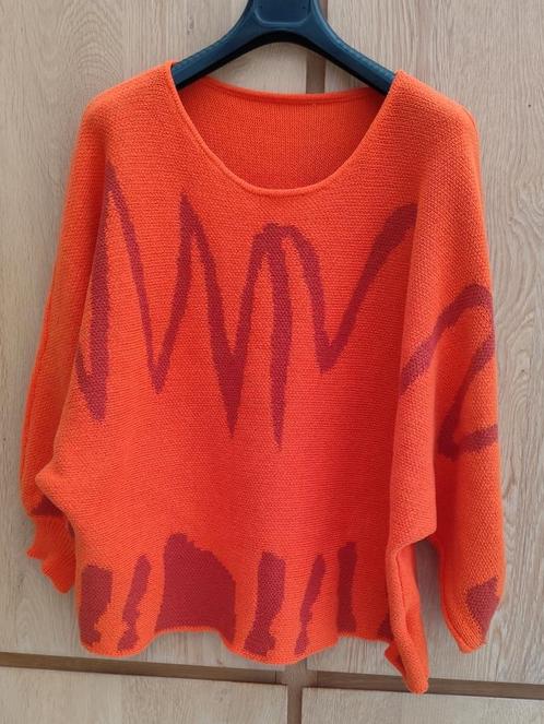 Pull femme 3XL , taille grand 48/50, , état  impeccable, Kleding | Dames, Truien en Vesten, Zo goed als nieuw, Oranje, Ophalen of Verzenden