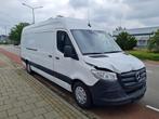 Mercedes-Benz Sprinter 316 CDI L3 H2, Voorschade Belgisch ke, Autos, Camionnettes & Utilitaires, 120 kW, Tissu, Achat, 3 places