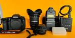 Canon 7D body + 2 lenzen + speedlite + accessoires, Reflex miroir, Canon, 18 Mégapixel, Enlèvement