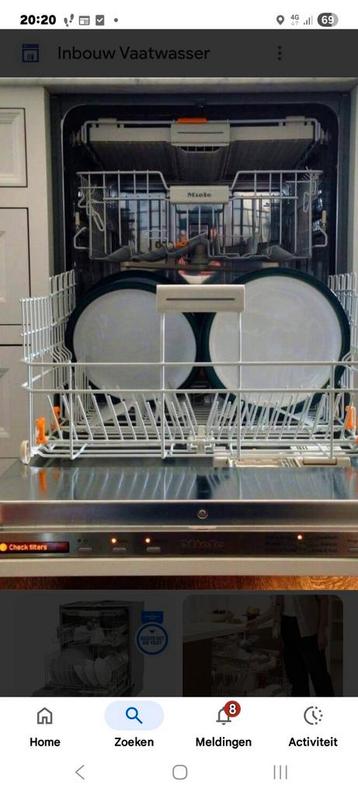 Lave-vaisselle Miele, encastré, Enlèvement, Encastré