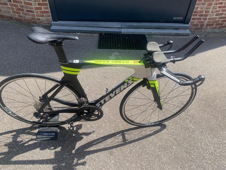 Tijdritfiets Stevens Supertrofeo di2 m, Fietsen en Brommers, Fietsen | Racefietsen, Zo goed als nieuw, Overige merken, Meer dan 20 versnellingen