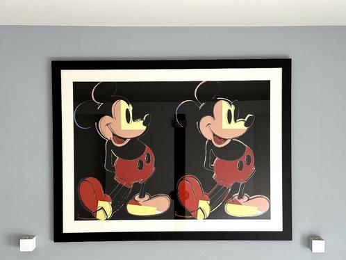 Andy Warhol - Double Mickey, 1981., Antiquités & Art, Art | Lithographies & Sérigraphies, Enlèvement